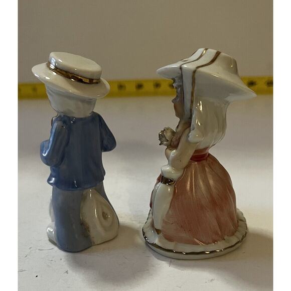 Victorian Couple Figurines Set of 2 COTC Southern Renaissance Boy And Girl - Picture 3 of 13